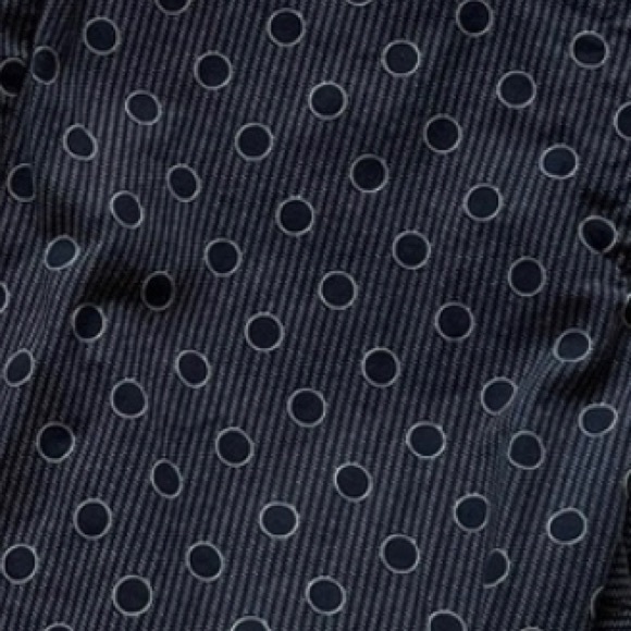 Ann Taylor Capri Size 8 Petite Blue with Blue Dot pattern Capri Pant - Picture 7 of 14